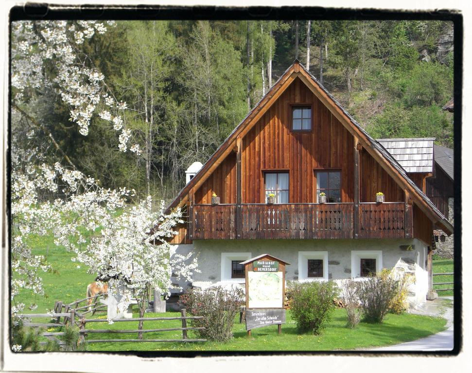 Ferienhaus "Zur Alten Schmiede" Mariahof Bagian luar foto